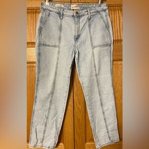 Universal Thread High Rise Slim Straight Blue Jeans Pants Denim size 12